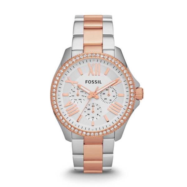 Cecile Multifunction Stainless Steel Watch – Two-Ton