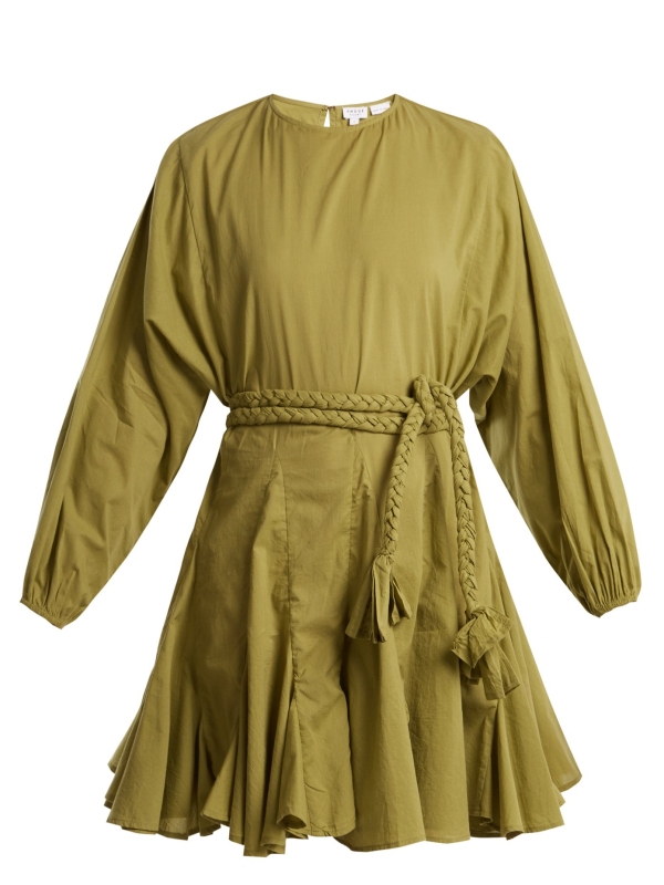 Cotton mini dress
