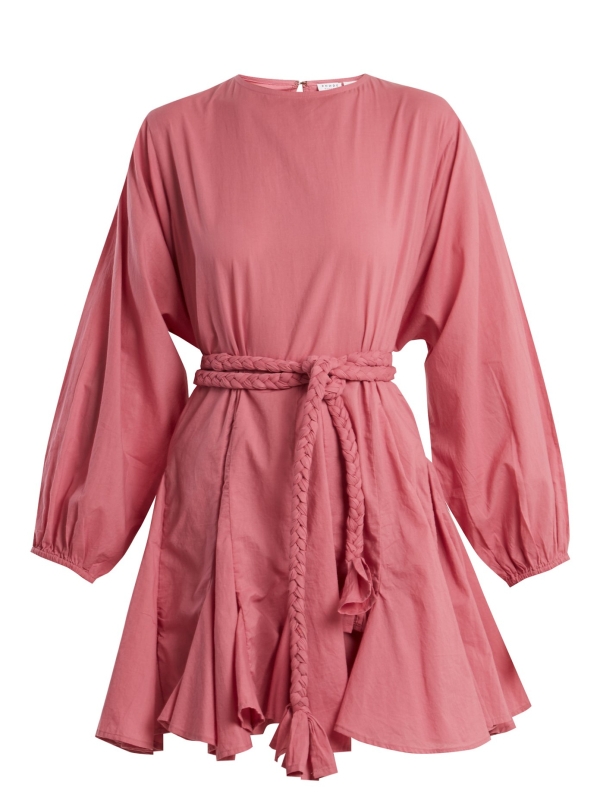 Cotton mini dress