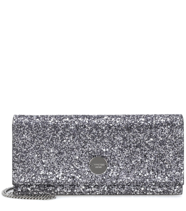 Brocade clutch bag