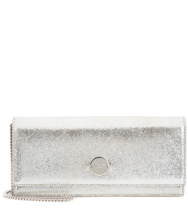 Brocade clutch bag
