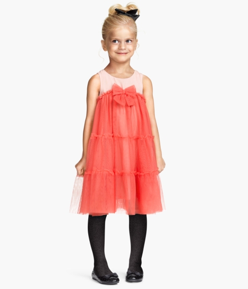 Rochiță Tulle Coral