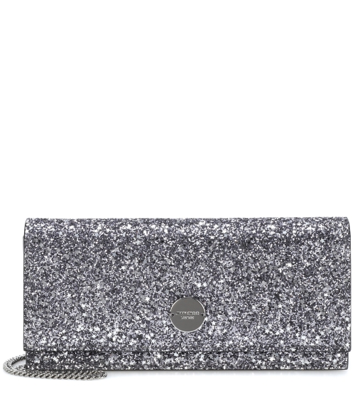 Brocade clutch bag