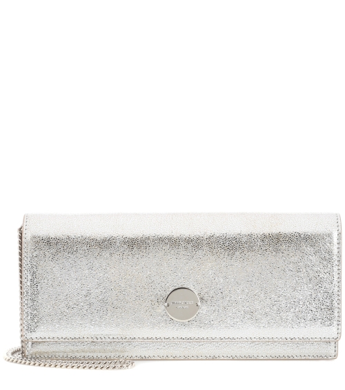 Brocade clutch bag